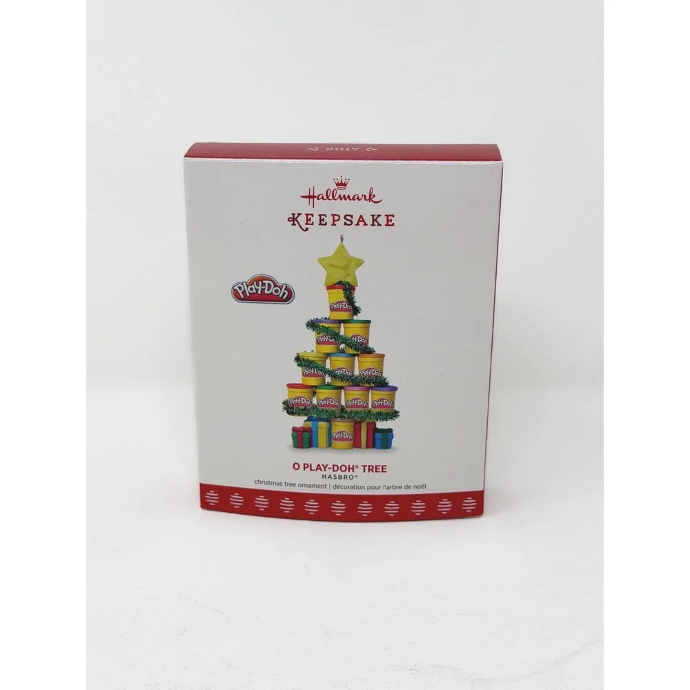 Hallmark Keepsake O Play Doh Tree Ornament 2017 Hasbro Christmas Box